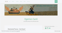 Desktop Screenshot of egemensanli.com